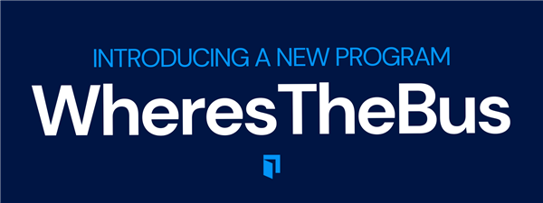 introducing a new program - wheresthebus